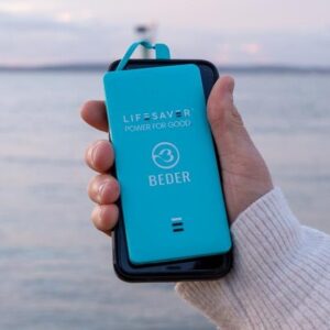 Beder x Lifesaver Powerbank
