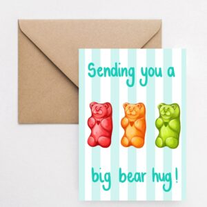 Sending You A Big Bear Hug – Beder x Katie Tinkler Greeting Card